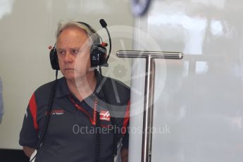 World © Octane Photographic Ltd. Formula 1 - Austria Grand Prix - Saturday - Practice 3. Gene Haas - Founder and Chairman of Haas F1 Team. Red Bull Ring, Spielberg, Austria. Saturday 8th July 2017. Digital Ref: 1868LB1D1879