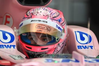World © Octane Photographic Ltd. Formula 1 - Austria Grand Prix - Saturday - Practice 3. Esteban Ocon - Sahara Force India VJM10. Red Bull Ring, Spielberg, Austria. Saturday 8th July 2017. Digital Ref: 1868LB1D1977