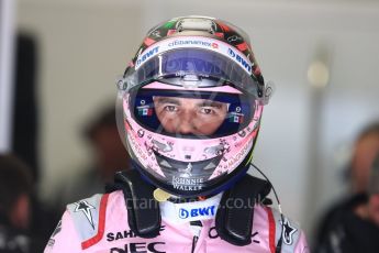 World © Octane Photographic Ltd. Formula 1 - Austria Grand Prix - Saturday - Practice 3. Sergio Perez - Sahara Force India VJM10. Red Bull Ring, Spielberg, Austria. Saturday 8th July 2017. Digital Ref: 1868LB1D1983