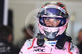 World © Octane Photographic Ltd. Formula 1 - Austria Grand Prix - Saturday - Practice 3. Sergio Perez - Sahara Force India VJM10. Red Bull Ring, Spielberg, Austria. Saturday 8th July 2017. Digital Ref: 1868LB1D1986