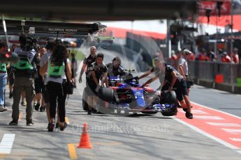 World © Octane Photographic Ltd. Formula 1 - Austria Grand Prix - Saturday - Practice 3. Carlos Sainz - Scuderia Toro Rosso STR12. Red Bull Ring, Spielberg, Austria. Saturday 8th July 2017. Digital Ref: 1868LB1D2170