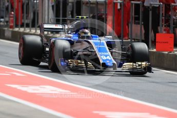 World © Octane Photographic Ltd. Formula 1 - Austria Grand Prix - Saturday - Practice 3. Pascal Wehrlein – Sauber F1 Team C36. Red Bull Ring, Spielberg, Austria. Saturday 8th July 2017. Digital Ref: 1868LB1D2239