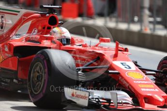 World © Octane Photographic Ltd. Formula 1 - Austria Grand Prix - Saturday - Practice 3. Sebastian Vettel - Scuderia Ferrari SF70H. Red Bull Ring, Spielberg, Austria. Saturday 8th July 2017. Digital Ref: 1868LB1D2253