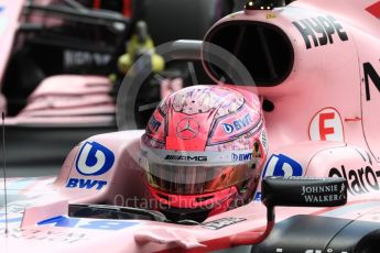 World © Octane Photographic Ltd. Formula 1 - Austria Grand Prix - Saturday - Practice 3. Esteban Ocon - Sahara Force India VJM10. Red Bull Ring, Spielberg, Austria. Saturday 8th July 2017. Digital Ref: 1868LB1D2375