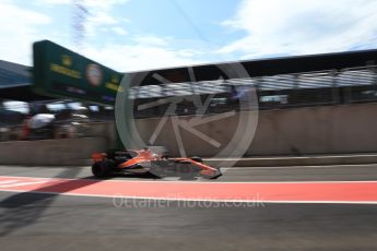 World © Octane Photographic Ltd. Formula 1 - Austria Grand Prix - Saturday - Practice 3. Fernando Alonso - McLaren Honda MCL32. Red Bull Ring, Spielberg, Austria. Saturday 8th July 2017. Digital Ref: 1868LB2D6200