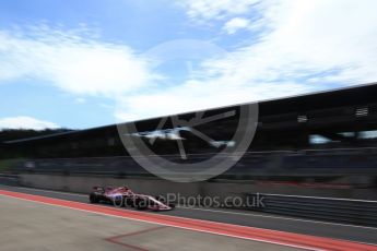 World © Octane Photographic Ltd. Formula 1 - Austria Grand Prix - Saturday - Practice 3. Esteban Ocon - Sahara Force India VJM10. Red Bull Ring, Spielberg, Austria. Saturday 8th July 2017. Digital Ref: 1868LB2D6268