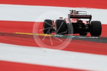 World © Octane Photographic Ltd. Formula 1 - Austria Grand Prix - Saturday - Qualifying. Kimi Raikkonen - Scuderia Ferrari SF70H. Red Bull Ring, Spielberg, Austria. Saturday 8th July 2017. Digital Ref: 1869LB1D2668