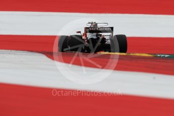 World © Octane Photographic Ltd. Formula 1 - Austria Grand Prix - Saturday - Qualifying. Stoffel Vandoorne - McLaren Honda MCL32. Red Bull Ring, Spielberg, Austria. Saturday 8th July 2017. Digital Ref: 1869LB1D2816