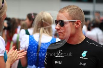 World © Octane Photographic Ltd. Formula 1 - Austria Grand Prix - Sunday - Drivers Parade. Grid Girls. Red Bull Ring, Spielberg, Austria. Sunday 9th July 2017. Digital Ref: 1874LB1D4360