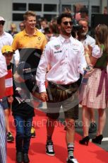 World © Octane Photographic Ltd. Formula 1 - Austria Grand Prix - Sunday - Drivers Parade. Daniel Ricciardo - Red Bull Racing RB13. Red Bull Ring, Spielberg, Austria. Sunday 9th July 2017. Digital Ref: 1874LB1D4409