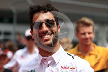 World © Octane Photographic Ltd. Formula 1 - Austria Grand Prix - Sunday - Drivers Parade. Daniel Ricciardo - Red Bull Racing RB13. Red Bull Ring, Spielberg, Austria. Sunday 9th July 2017. Digital Ref: 1874LB1D4422