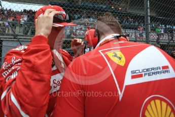 World © Octane Photographic Ltd. Formula 1 - Austria Grand Prix - Sunday - Grid. Kimi Raikkonen - Scuderia Ferrari SF70H. Red Bull Ring, Spielberg, Austria. Sunday 9th July 2017. Digital Ref: 1874LB2D6704