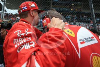 World © Octane Photographic Ltd. Formula 1 - Austria Grand Prix - Sunday - Grid. Kimi Raikkonen - Scuderia Ferrari SF70H. Red Bull Ring, Spielberg, Austria. Sunday 9th July 2017. Digital Ref: 1874LB2D6712
