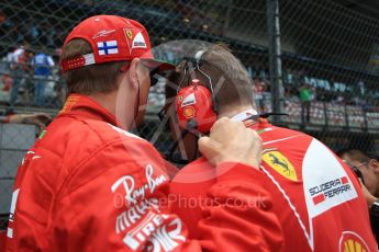 World © Octane Photographic Ltd. Formula 1 - Austria Grand Prix - Sunday - Grid. Kimi Raikkonen - Scuderia Ferrari SF70H. Red Bull Ring, Spielberg, Austria. Sunday 9th July 2017. Digital Ref: 1874LB2D6723