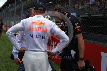 World © Octane Photographic Ltd. Formula 1 - Austria Grand Prix - Sunday - Grid. Max Verstappen - Red Bull Racing RB13. Red Bull Ring, Spielberg, Austria. Sunday 9th July 2017. Digital Ref: 1874LB2D6727