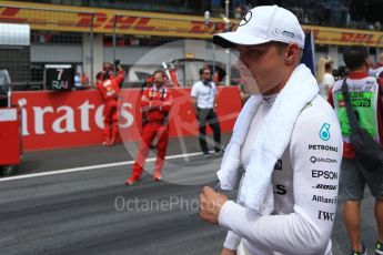 World © Octane Photographic Ltd. Formula 1 - Austria Grand Prix - Sunday - Grid. Valtteri Bottas - Mercedes AMG Petronas F1 W08 EQ Energy+. Red Bull Ring, Spielberg, Austria. Sunday 9th July 2017. Digital Ref: 1874LB2D6732