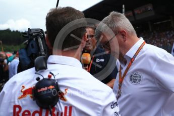 World © Octane Photographic Ltd. Formula 1 - Austria Grand Prix - Sunday - Grid. Ross Brawn – Public Face of Liberty Media. Red Bull Ring, Spielberg, Austria. Sunday 9th July 2017. Digital Ref: 1874LB2D6735