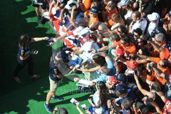 World © Octane Photographic Ltd. Formula 1 - Austria Grand Prix - Sunday - Paddock. Max Verstappen - Red Bull Racing RB13. Red Bull Ring, Spielberg, Austria. Sunday 9th July 2017. Digital Ref: 1873LB1D3752