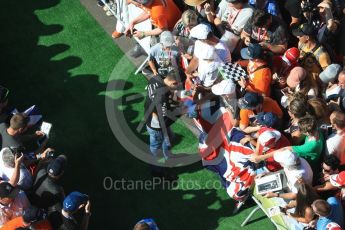 World © Octane Photographic Ltd. Formula 1 - Austria Grand Prix - Sunday - Paddock. Esteban Ocon - Sahara Force India VJM10. Red Bull Ring, Spielberg, Austria. Sunday 9th July 2017. Digital Ref: 1873LB1D3797