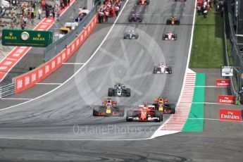 World © Octane Photographic Ltd. Formula 1 - Austria Grand Prix - Sunday - Race. Kimi Raikkonen - Scuderia Ferrari SF70H. Red Bull Ring, Spielberg, Austria. Sunday 9th July 2017. Digital Ref: 1875LB1D4741