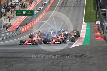 World © Octane Photographic Ltd. Formula 1 - Austria Grand Prix - Sunday - Race. Sebastian Vettel - Scuderia Ferrari SF70H. Red Bull Ring, Spielberg, Austria. Sunday 9th July 2017. Digital Ref: 1875LB1D4826