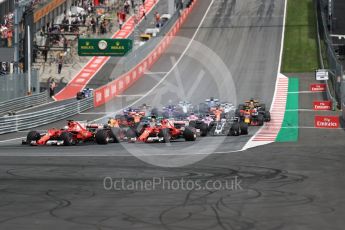 World © Octane Photographic Ltd. Formula 1 - Austria Grand Prix - Sunday - Race. Sebastian Vettel - Scuderia Ferrari SF70H. Red Bull Ring, Spielberg, Austria. Sunday 9th July 2017. Digital Ref: 1875LB1D4829