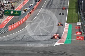 World © Octane Photographic Ltd. Formula 1 - Austria Grand Prix - Sunday - Race. Sebastian Vettel - Scuderia Ferrari SF70H. Red Bull Ring, Spielberg, Austria. Sunday 9th July 2017. Digital Ref: 1875LB1D4932