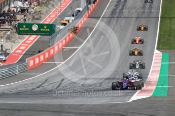 World © Octane Photographic Ltd. Formula 1 - Austria Grand Prix - Sunday - Race. Carlos Sainz - Scuderia Toro Rosso STR12. Red Bull Ring, Spielberg, Austria. Sunday 9th July 2017. Digital Ref: 1875LB1D5039