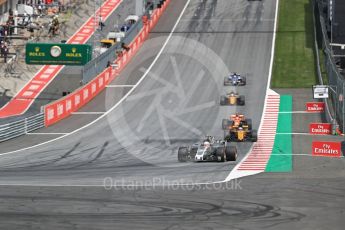 World © Octane Photographic Ltd. Formula 1 - Austria Grand Prix - Sunday - Race. Kevin Magnussen - Haas F1 Team VF-17. Red Bull Ring, Spielberg, Austria. Sunday 9th July 2017. Digital Ref: 1875LB1D5113