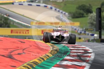 World © Octane Photographic Ltd. Formula 1 - Austria Grand Prix - Sunday - Race. Esteban Ocon - Sahara Force India VJM10. Red Bull Ring, Spielberg, Austria. Sunday 9th July 2017. Digital Ref: 1875LB1D5119