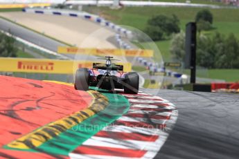 World © Octane Photographic Ltd. Formula 1 - Austria Grand Prix - Sunday - Race. Daniil Kvyat - Scuderia Toro Rosso STR12. Red Bull Ring, Spielberg, Austria. Sunday 9th July 2017. Digital Ref: 1875LB1D5187