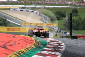 World © Octane Photographic Ltd. Formula 1 - Austria Grand Prix - Sunday - Race. Sebastian Vettel - Scuderia Ferrari SF70H. Red Bull Ring, Spielberg, Austria. Sunday 9th July 2017. Digital Ref: 1875LB1D5210