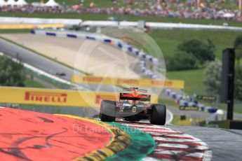 World © Octane Photographic Ltd. Formula 1 - Austria Grand Prix - Sunday - Race. Daniel Ricciardo - Red Bull Racing RB13. Red Bull Ring, Spielberg, Austria. Sunday 9th July 2017. Digital Ref: 1875LB1D5218