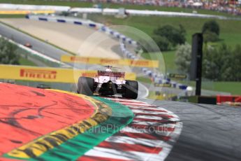 World © Octane Photographic Ltd. Formula 1 - Austria Grand Prix - Sunday - Race. Sergio Perez - Sahara Force India VJM10. Red Bull Ring, Spielberg, Austria. Sunday 9th July 2017. Digital Ref: 1875LB1D5249