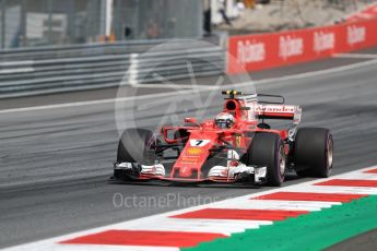 World © Octane Photographic Ltd. Formula 1 - Austria Grand Prix - Sunday - Race. Kimi Raikkonen - Scuderia Ferrari SF70H. Red Bull Ring, Spielberg, Austria. Sunday 9th July 2017. Digital Ref: 1875LB1D5543