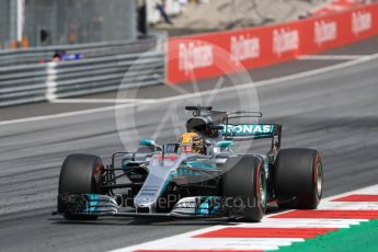 World © Octane Photographic Ltd. Formula 1 - Austria Grand Prix - Sunday - Race. Lewis Hamilton - Mercedes AMG Petronas F1 W08 EQ Energy+. Red Bull Ring, Spielberg, Austria. Sunday 9th July 2017. Digital Ref: 1875LB1D5546