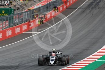 World © Octane Photographic Ltd. Formula 1 - Austria Grand Prix - Sunday - Race. Kevin Magnussen - Haas F1 Team VF-17. Red Bull Ring, Spielberg, Austria. Sunday 9th July 2017. Digital Ref: 1875LB1D5581