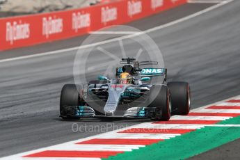 World © Octane Photographic Ltd. Formula 1 - Austria Grand Prix - Sunday - Race. Lewis Hamilton - Mercedes AMG Petronas F1 W08 EQ Energy+. Red Bull Ring, Spielberg, Austria. Sunday 9th July 2017. Digital Ref: 1875LB1D5683