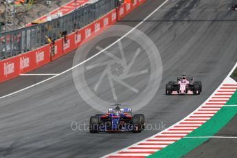 World © Octane Photographic Ltd. Formula 1 - Austria Grand Prix - Sunday - Race. Daniil Kvyat - Scuderia Toro Rosso STR12. Red Bull Ring, Spielberg, Austria. Sunday 9th July 2017. Digital Ref: 1875LB1D5697