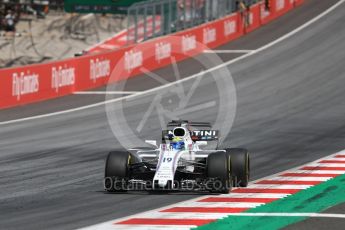 World © Octane Photographic Ltd. Formula 1 - Austria Grand Prix - Sunday - Race. Felipe Massa - Williams Martini Racing FW40. Red Bull Ring, Spielberg, Austria. Sunday 9th July 2017. Digital Ref: 1875LB1D5727