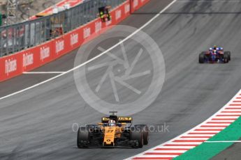 World © Octane Photographic Ltd. Formula 1 - Austria Grand Prix - Sunday - Race. Nico Hulkenberg - Renault Sport F1 Team R.S.17. Red Bull Ring, Spielberg, Austria. Sunday 9th July 2017. Digital Ref: 1875LB1D5773
