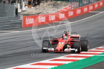 World © Octane Photographic Ltd. Formula 1 - Austria Grand Prix - Sunday - Race. Kimi Raikkonen - Scuderia Ferrari SF70H. Red Bull Ring, Spielberg, Austria. Sunday 9th July 2017. Digital Ref: 1875LB1D5858