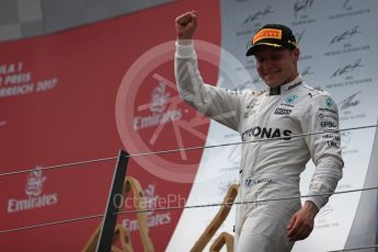 World © Octane Photographic Ltd. Formula 1 - Austria Grand Prix - Sunday - Race - Podium. Valtteri Bottas - Mercedes AMG Petronas F1 W08 EQ Energy+. Red Bull Ring, Spielberg, Austria. Sunday 9th July 2017. Digital Ref: 1876LB1D6118