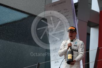 World © Octane Photographic Ltd. Formula 1 - Austria Grand Prix - Sunday - Race - Podium. Valtteri Bottas - Mercedes AMG Petronas F1 W08 EQ Energy+. Red Bull Ring, Spielberg, Austria. Sunday 9th July 2017. Digital Ref: 1876LB1D6408