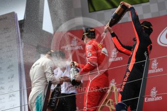 World © Octane Photographic Ltd. Formula 1 - Austria Grand Prix - Sunday - Race - Podium. Daniel Ricciardo - Red Bull Racing RB13. Red Bull Ring, Spielberg, Austria. Sunday 9th July 2017. Digital Ref: 1876LB1D6436