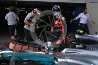 World © Octane Photographic Ltd. Formula 1 - Austria Grand Prix - Sunday - Race - Podium. Daniel Ricciardo - Red Bull Racing RB13. Red Bull Ring, Spielberg, Austria. Sunday 9th July 2017. Digital Ref: 1876LB2D6861