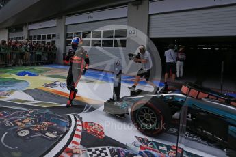 World © Octane Photographic Ltd. Formula 1 - Austria Grand Prix - Sunday - Race - Podium. Daniel Ricciardo - Red Bull Racing RB13. Red Bull Ring, Spielberg, Austria. Sunday 9th July 2017. Digital Ref: 1876LB2D6866