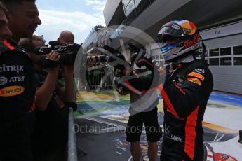 World © Octane Photographic Ltd. Formula 1 - Austria Grand Prix - Sunday - Race - Podium. Daniel Ricciardo - Red Bull Racing RB13. Red Bull Ring, Spielberg, Austria. Sunday 9th July 2017. Digital Ref: 1876LB2D6914