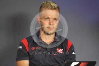 World © Octane Photographic Ltd. Formula 1 - Austria Grand Prix - Thursday - FIA Drivers Press Conference, Part 1. Kevin Magnussen - Haas F1 Team. Red Bull Ring, Spielberg, Austria. Thursday 6th July 2017. Digital Ref: 1860LB1D9172