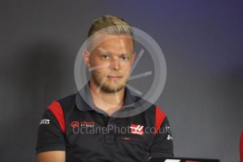 World © Octane Photographic Ltd. Formula 1 - Austria Grand Prix - Thursday - FIA Drivers Press Conference, Part 1. Kevin Magnussen - Haas F1 Team. Red Bull Ring, Spielberg, Austria. Thursday 6th July 2017. Digital Ref: 1860LB1D9245